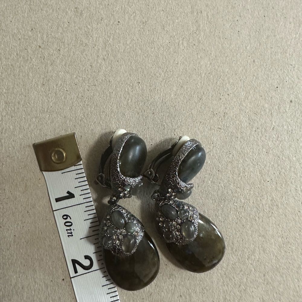 Alexis Bittar clip on earrings